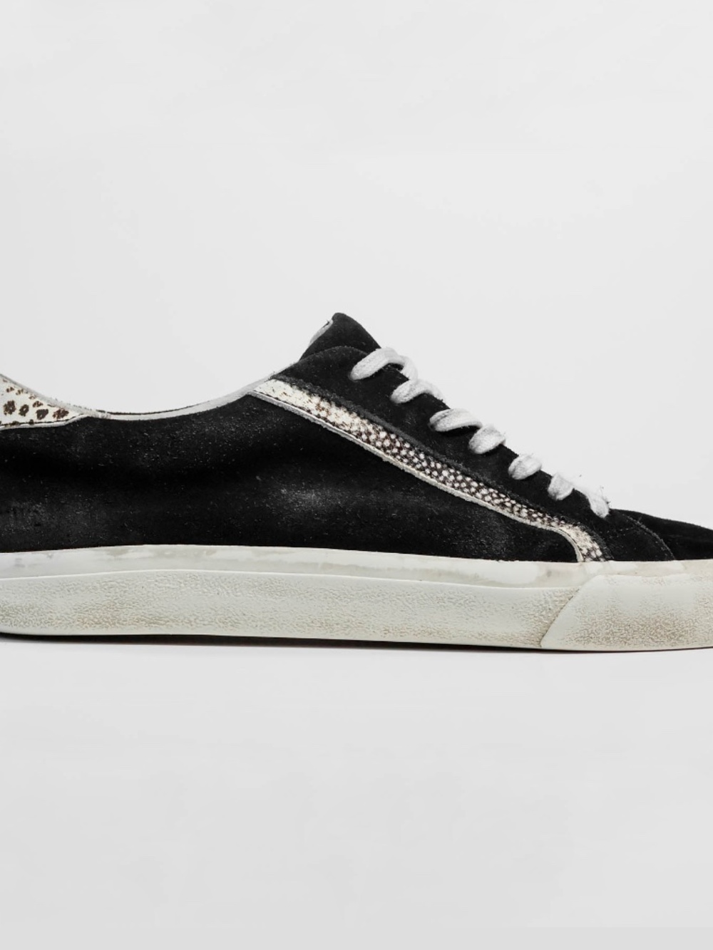 Awesome Madewell Suede and Animal Hair Classic Unisex Skate Sneaker Shoes